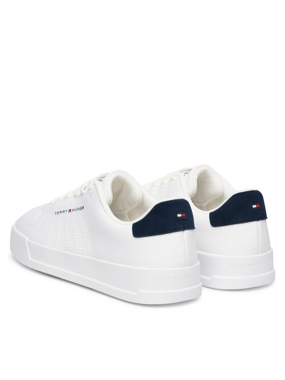 Tommy Hilfiger Tenisice Tommy Hilfiger Th Court Knit FM0FM05823 Bijela