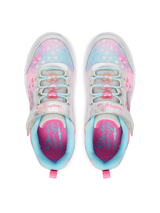 Skechers Снікерcи Skechers S-Lights Infinite Heart Lights-Heart Jewels 303261L/SMLT Кольоровий