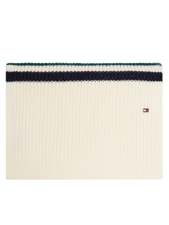 Tommy Hilfiger Szalik Tommy Hilfiger AM0AM12831 Écru