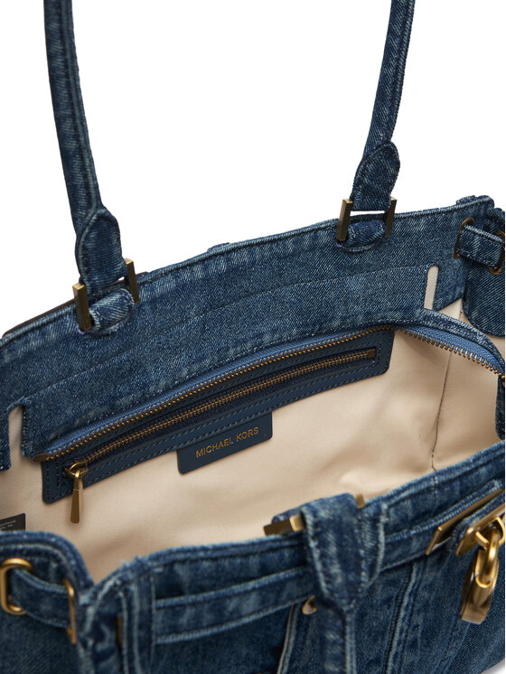 MICHAEL Michael Kors Torebka MICHAEL Michael Kors Hamilton 30F6BNXT0C Niebieski