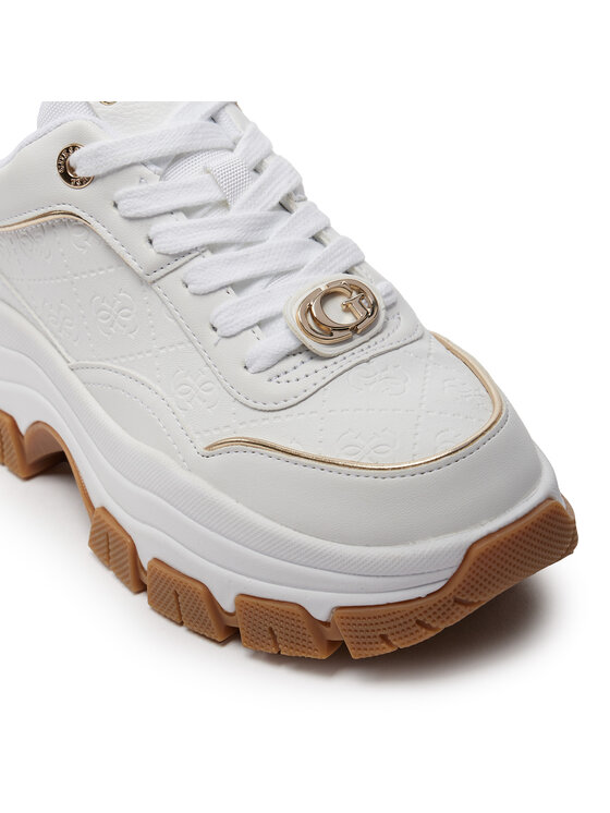 Guess Scarpe Donna X-Treme Oro/Nero - Sneakers Sportive Con Tomaia In Rete E Suola Antiscivolo