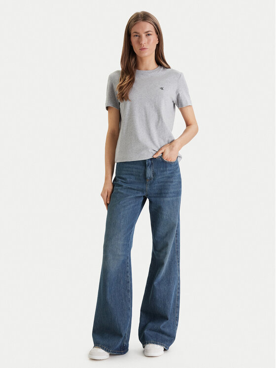 Calvin Klein Jeans Calvin Klein Jeans Camiseta Archive LV047B224G Gris Regular Fit