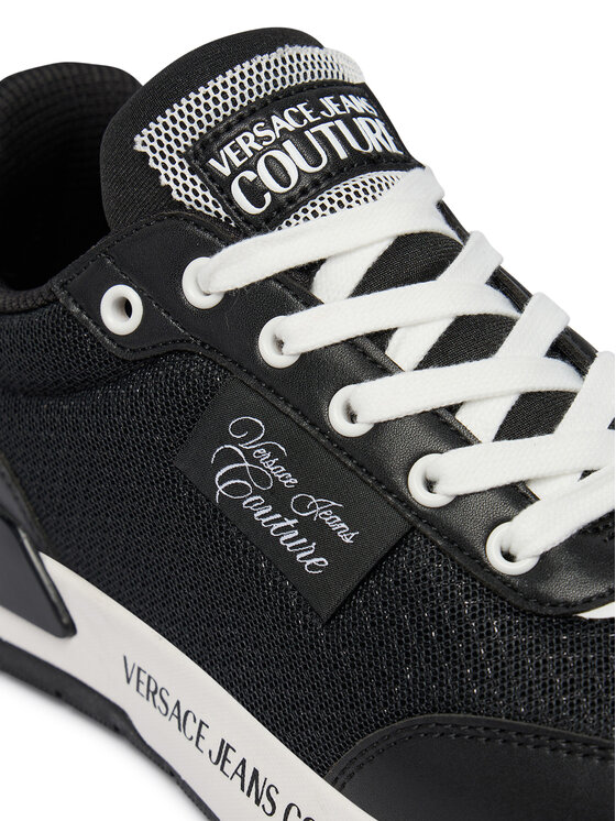 Versace Jeans Couture Снікерcи Versace Jeans Couture 80VA3SA3 ZSD97 Чорний