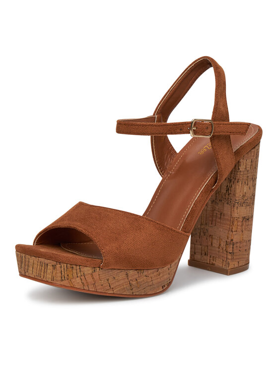 DeeZee Sandali DeeZee MS225-38 Marrone