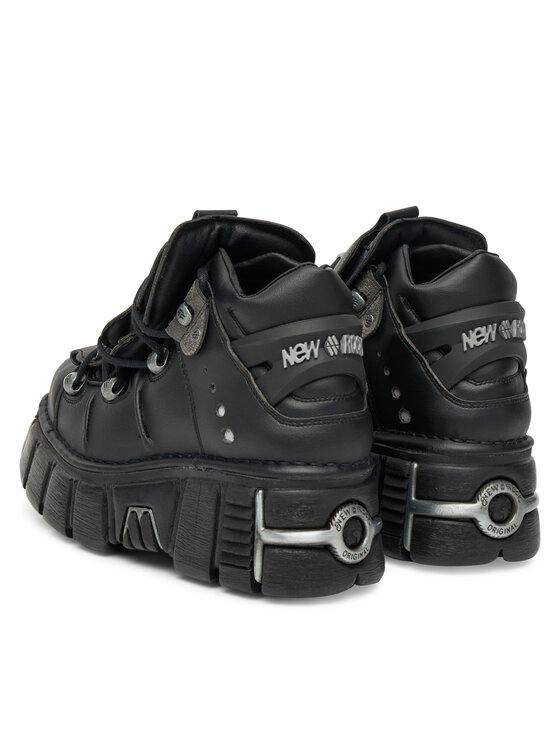 NEW ROCK Sneakersy NEW ROCK M-106-VS1 Černá
