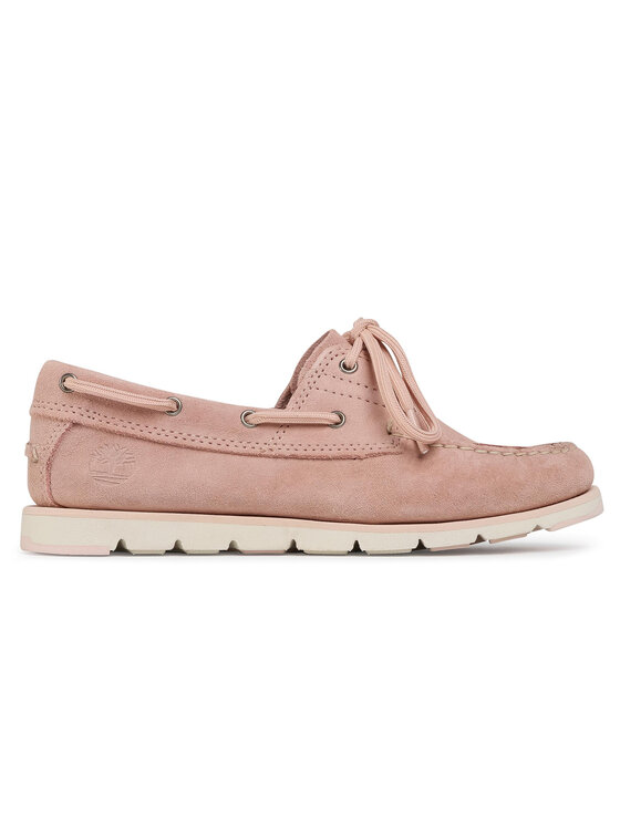 Timberland Mokasíny Timberland Camden Falls Suede Boat TB0A1P836621 Růžová