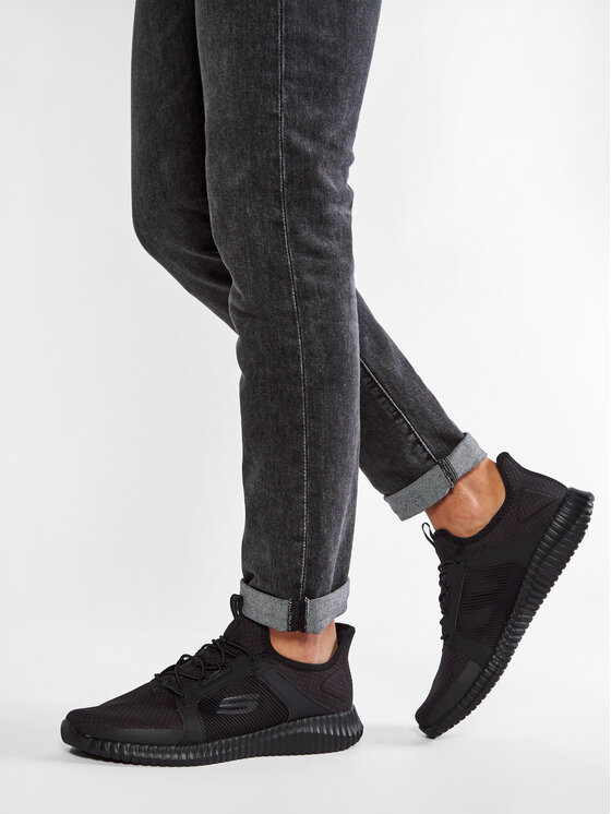 Skechers Snīkeri Skechers Elite Flex 52640/BBK Melns