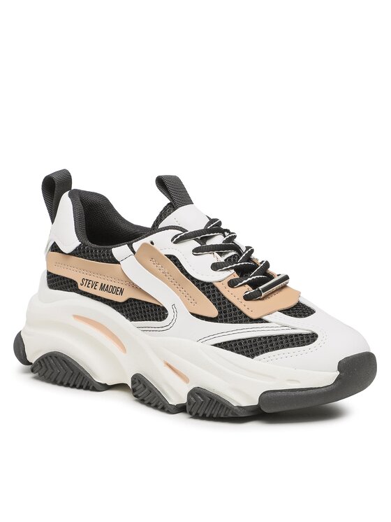 Steve Madden Snīkeri Steve Madden Possession-E Sneaker SM19000033 SM19000033-054 Melns
