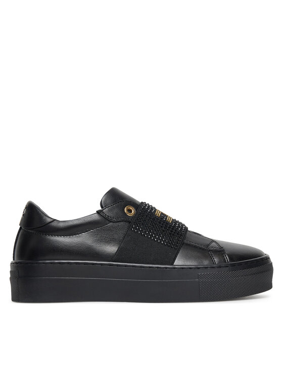 Elisabetta Franchi Laisvalaikio batai Elisabetta Franchi Low Cut Velcro F4A9-E0355-1251 D Juoda