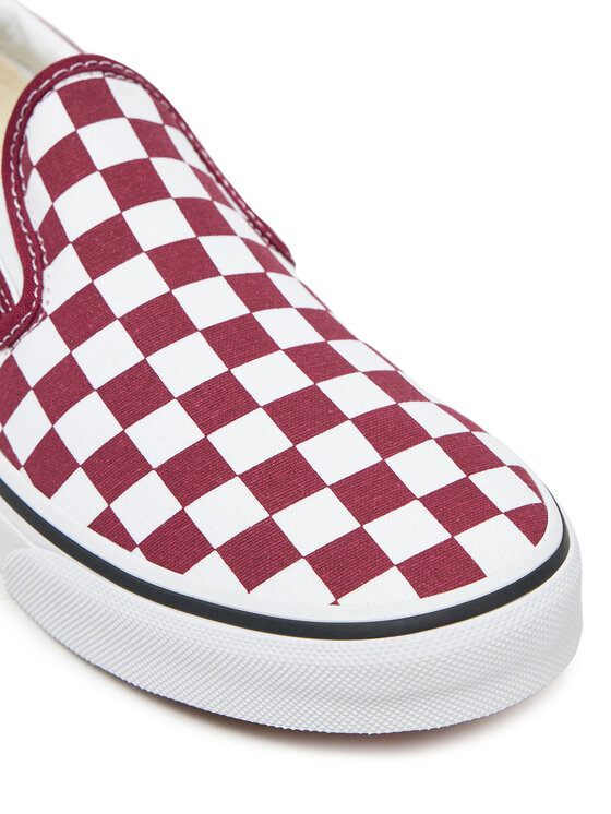 Vans Tenis superge Vans Classic Slip-On VN000D5PZCF1 Bordo rdeča