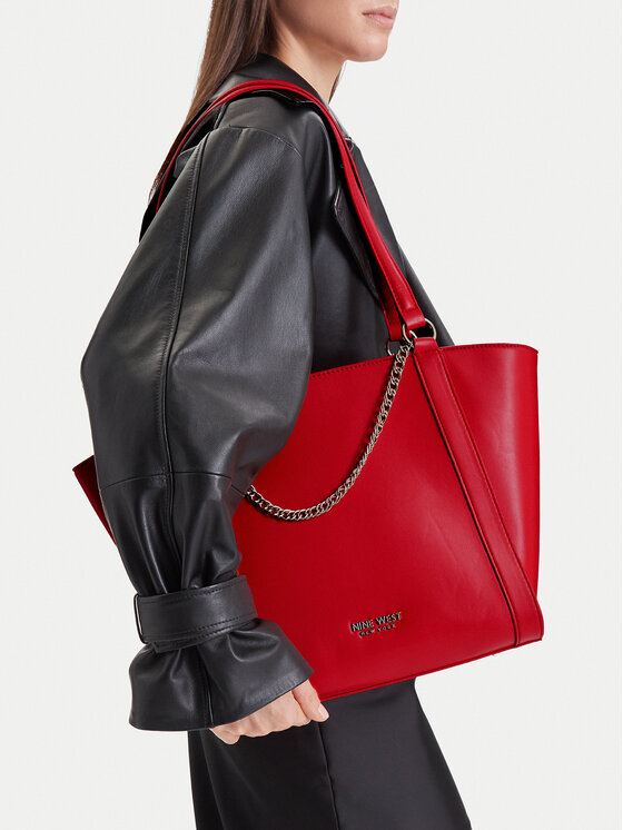 Nine West Kabelka Nine West CEO-ADDISON-LH22281 Červená