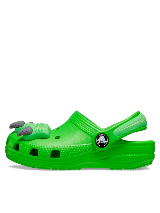 Crocs Шльопанці Crocs Classic Iam Dinosaur Clog T 209700 Зелений