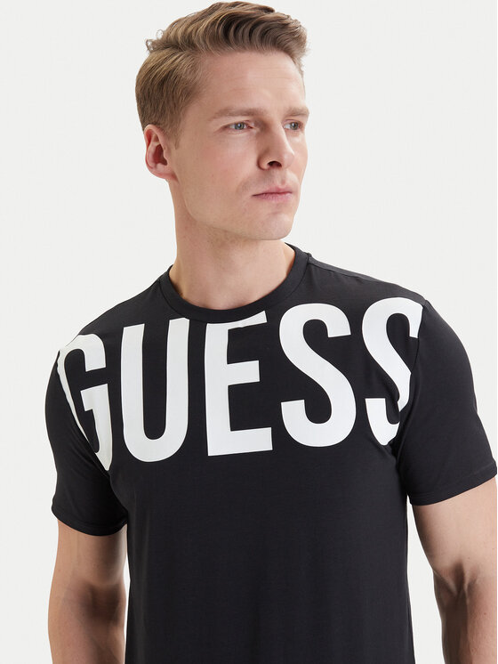 Guess Guess Camiseta F6GI01 J1314 Negro Slim Fit