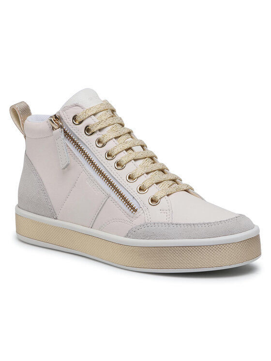 Geox Sportcipők Geox D Leelu' G D94FFG 08522 C1000 Fehér