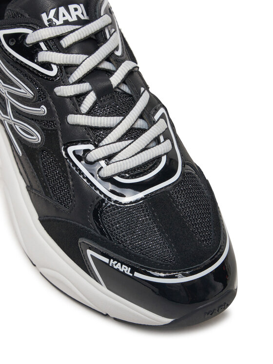 KARL LAGERFELD Sneakersy KARL LAGERFELD Komet KL65625 Čierna
