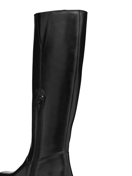 Geox Kozačky ve vojenském stylu Geox D Serilda D46WYA 00043 C9999 Černá