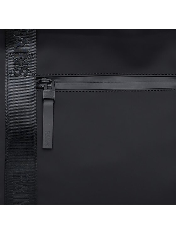 Borsa Da Palestra Rains Nera Modello 13380, Media, Nuova Con Zip