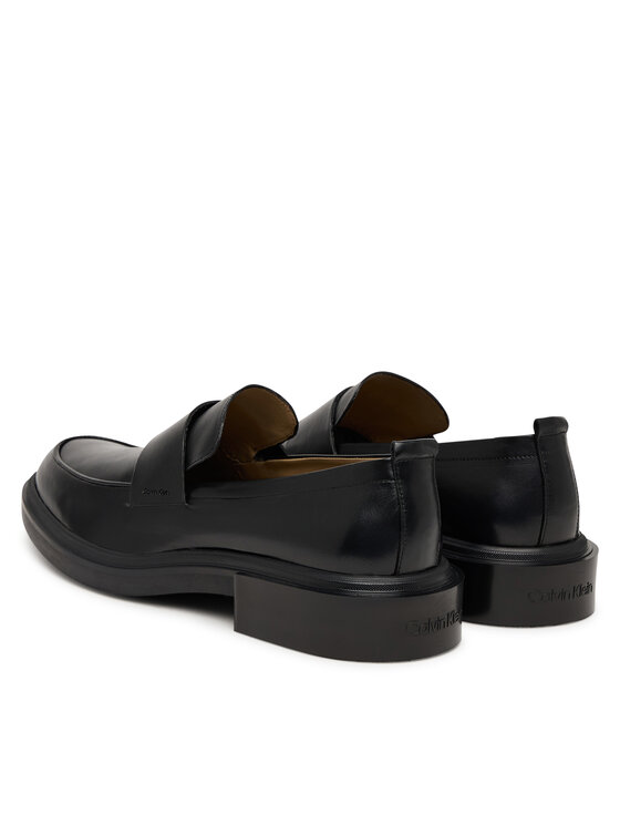 Calvin Klein лоуфъри с дебела подметка Calvin Klein Cupped Band Loafer Lth HM0HM02065 Черен