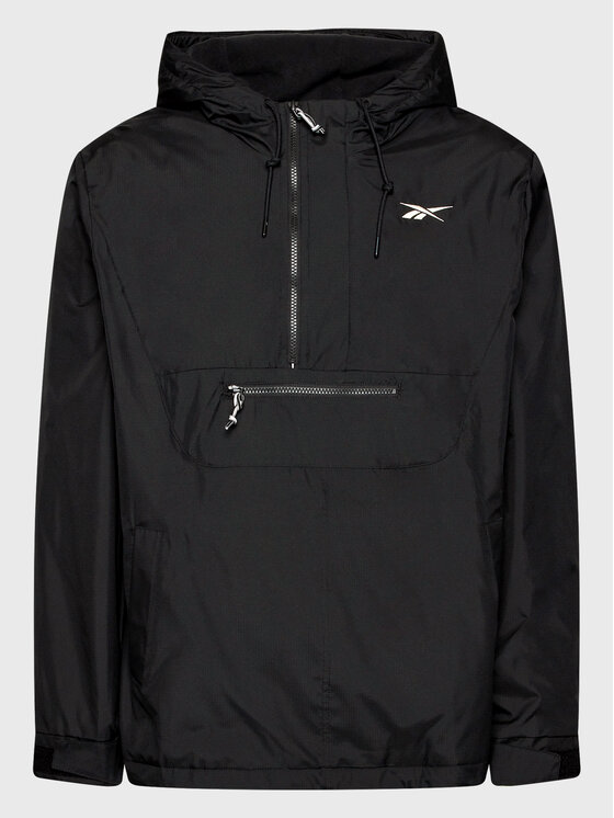 Reebok Reebok Chaqueta anorak Vector HG8932 Negro Relaxed Fit