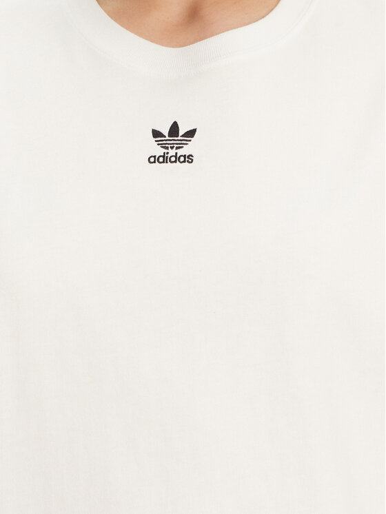 adidas adidas Футболка Essentials Boyfriend JC8967 Білий Oversize
