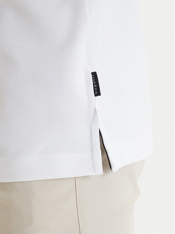 Bugatti Bugatti Polo 8150-75033C Blanco Regular Fit