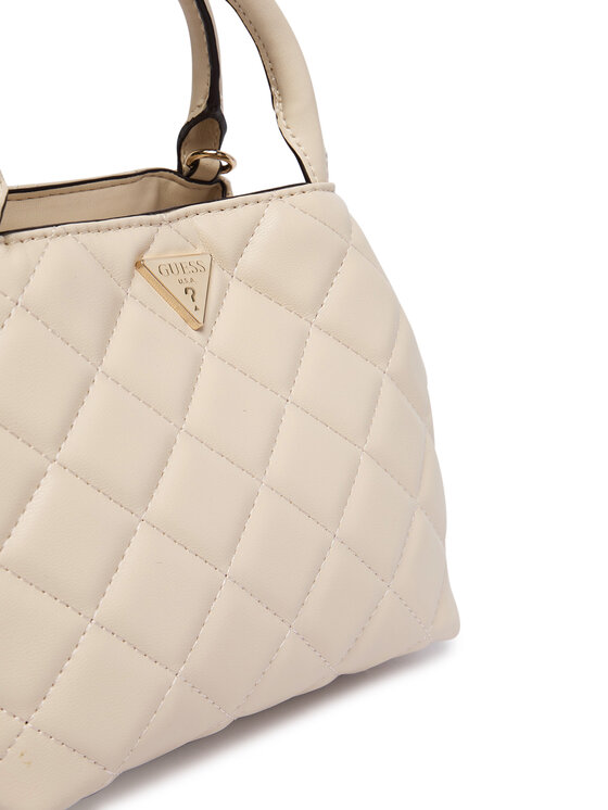 Guess Дамска чанта Guess Juliet Mini HWQG24 56710 Кремав