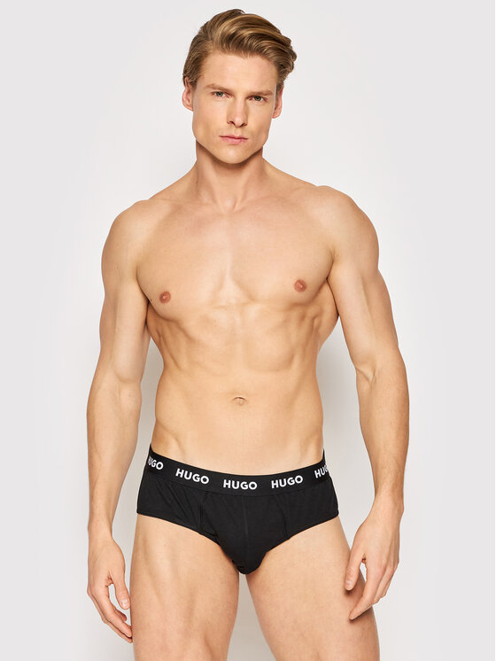HUGO HUGO Set di slip classici 50469763 Nero