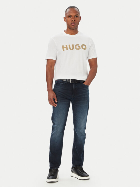 HUGO HUGO Camiseta Dulivio_U263 50564790 Blanco Regular Fit