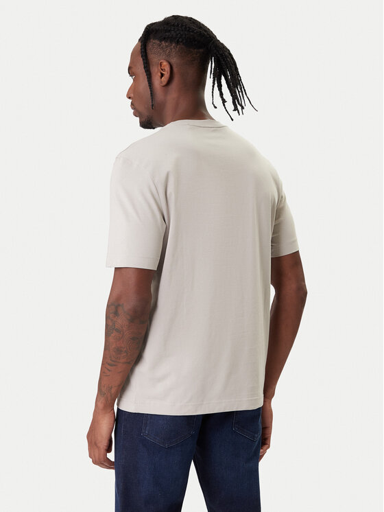 BOSS BOSS Camiseta Tchup 50473278 Beis Relaxed Fit