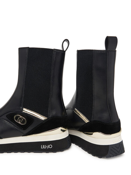 Liu Jo Snīkeri Liu Jo Maxi Wonder 104 BF6071 P0304 Melns