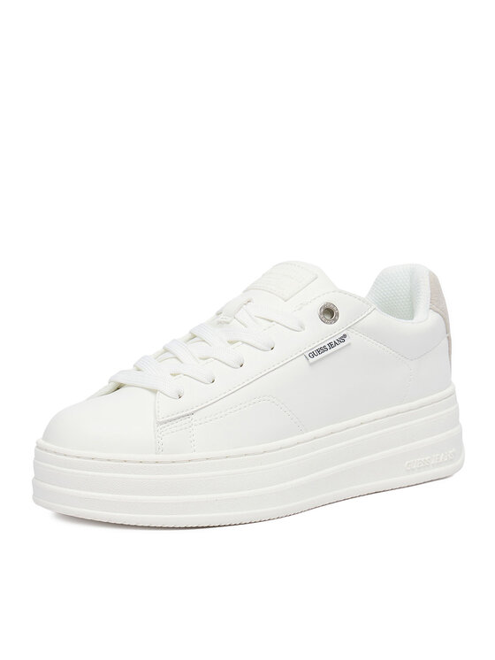 Guess Jeans Sneakersy Guess Jeans WBEO-GSJ0917 Bílá