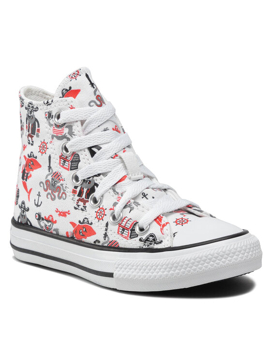 Converse Кеди Converse Chuck Taylor All Star Pirate 372874C Білий