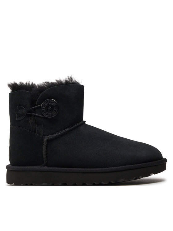Ugg Снігоходи Ugg W Mini Bailey Button II 1016422 Чорний