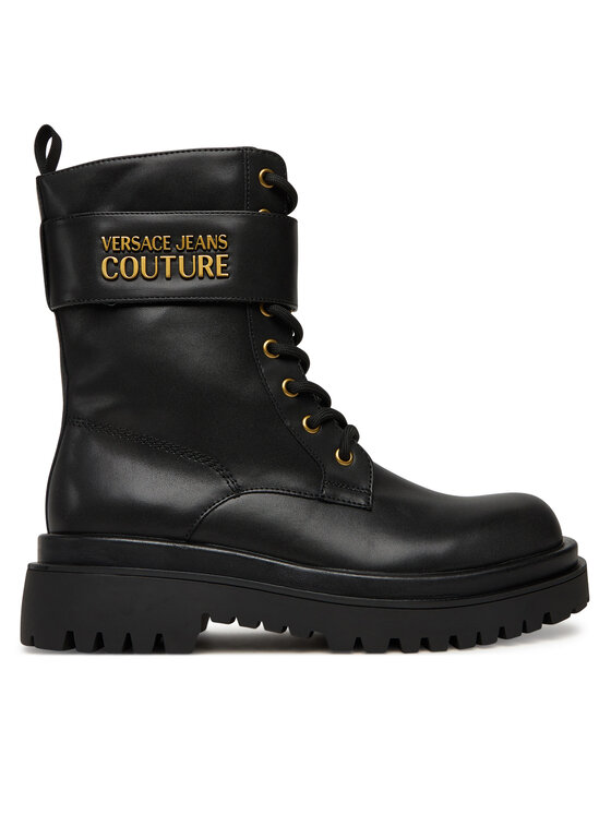 Versace Jeans Couture Šnurovacia obuv Versace Jeans Couture 79VA3S64 Čierna