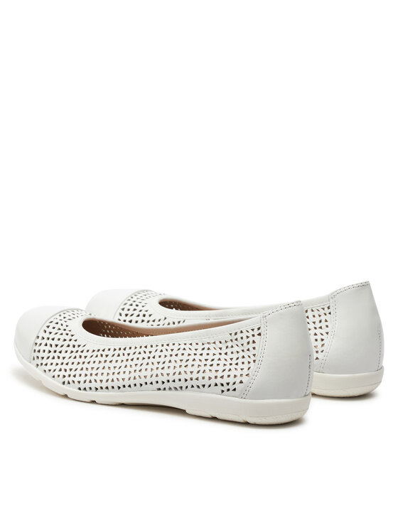 Caprice Ballerine Caprice 9-22151-42 Bianco