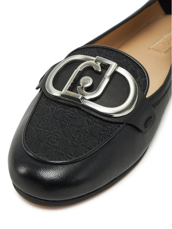 Liu Jo Loafersy Liu Jo Emel 03 SA5037 PX623 Czarny