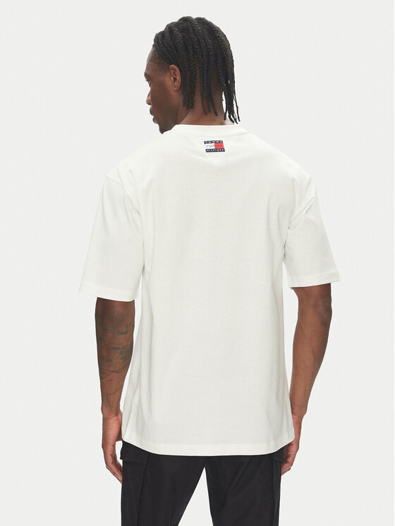 Tommy Hilfiger Tommy Hilfiger T-shirt F1 Movie MW0MW41391 Bianco Regular Fit