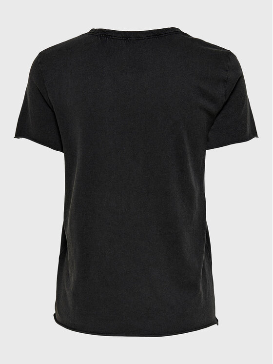 ONLY ONLY Футболка 15215721 Чорний Regular Fit