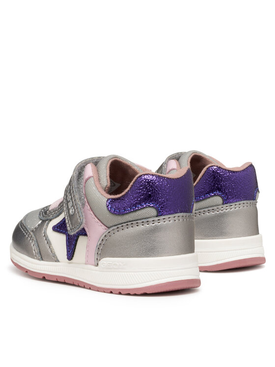 Geox Sneakersy Geox B Rishon B560LA 0AJAS C1AG8 Srebrny