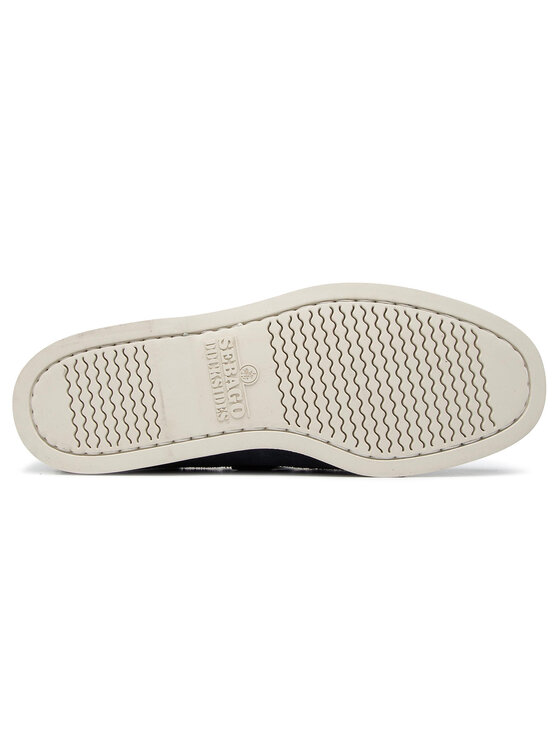Sebago Mokasíny Sebago Docksides Portland Suede 7000G90 Tmavomodrá