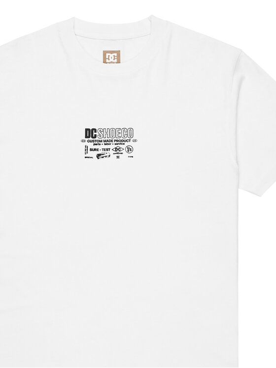 DC Shoes DC Shoes Camiseta Made Custom EDYZT04368 Blanco Regular Fit