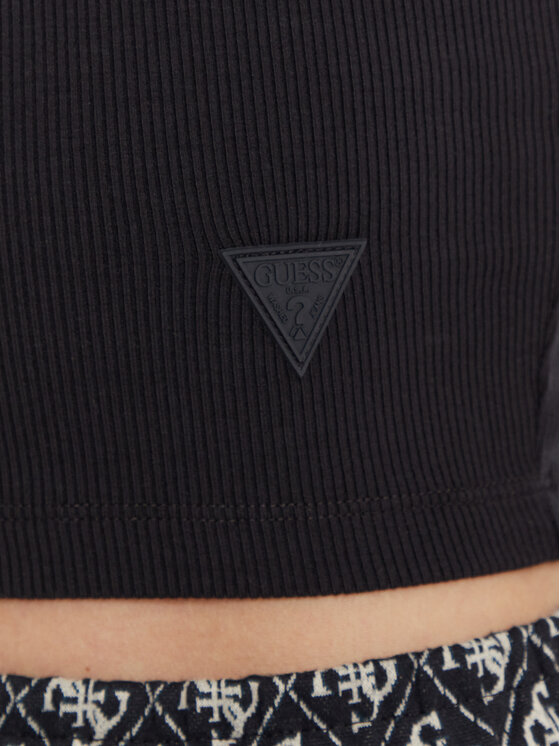 Guess Guess Топ V3GP19 K8RT2 Cиній Slim Fit