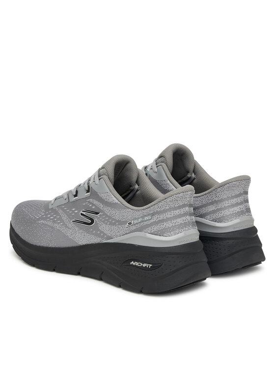 Skechers Sneakersy Skechers Arch Fit 3.0 233400/GYBK Šedá