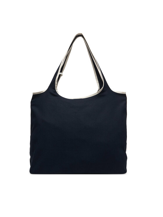 Tommy Hilfiger Bolso Tommy Hilfiger Th Summer Tote Canvas AW0AW18398 Azul marino