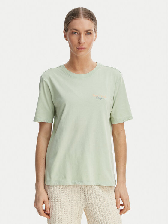 ONLY ONLY Camiseta Lucy 15367829 Verde Regular Fit