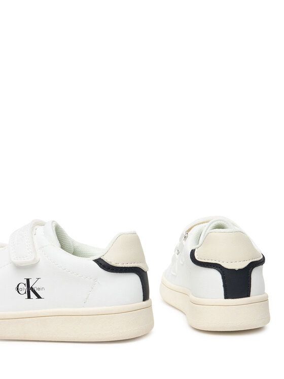 Calvin Klein Сникърси Calvin Klein Low Cut Velcro Sneaker V1X9-83440-1355 M Бял
