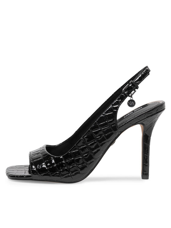 Nine West Sandale Nine West FF-1065 Negru