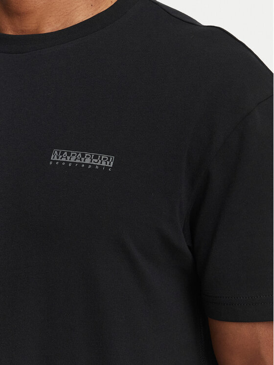 Napapijri Napapijri Camiseta Yourte NP0A8AU2 Negro Relaxed Fit