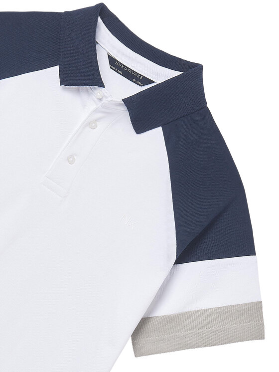 Mayoral Mayoral Polo 6165 Blanco Regular Fit