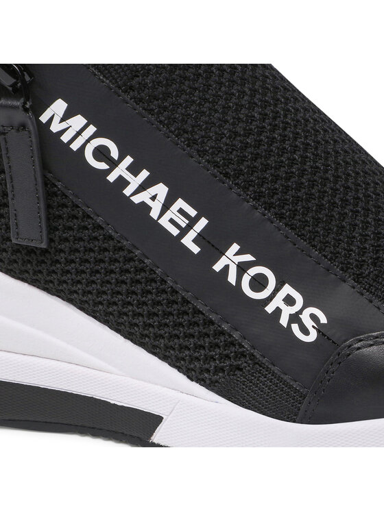 MICHAEL Michael Kors Снікерcи MICHAEL Michael Kors Willis Wedge Trainer 43S2WIFS1D Чорний
